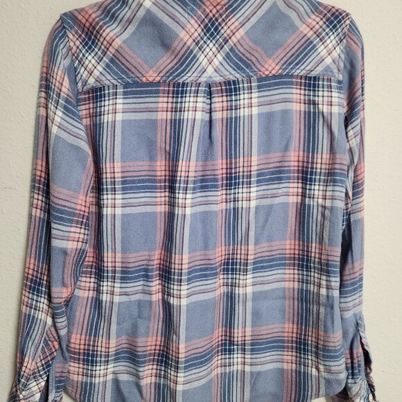 Rails Hunter Harbor Pink Indie Flannel Small - Picture 3 of 6